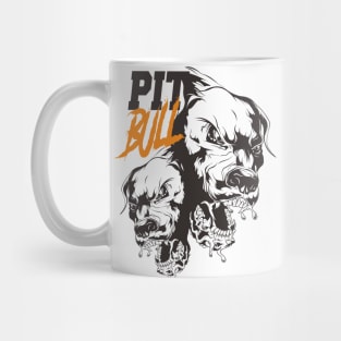 Pit Bull Head Mug